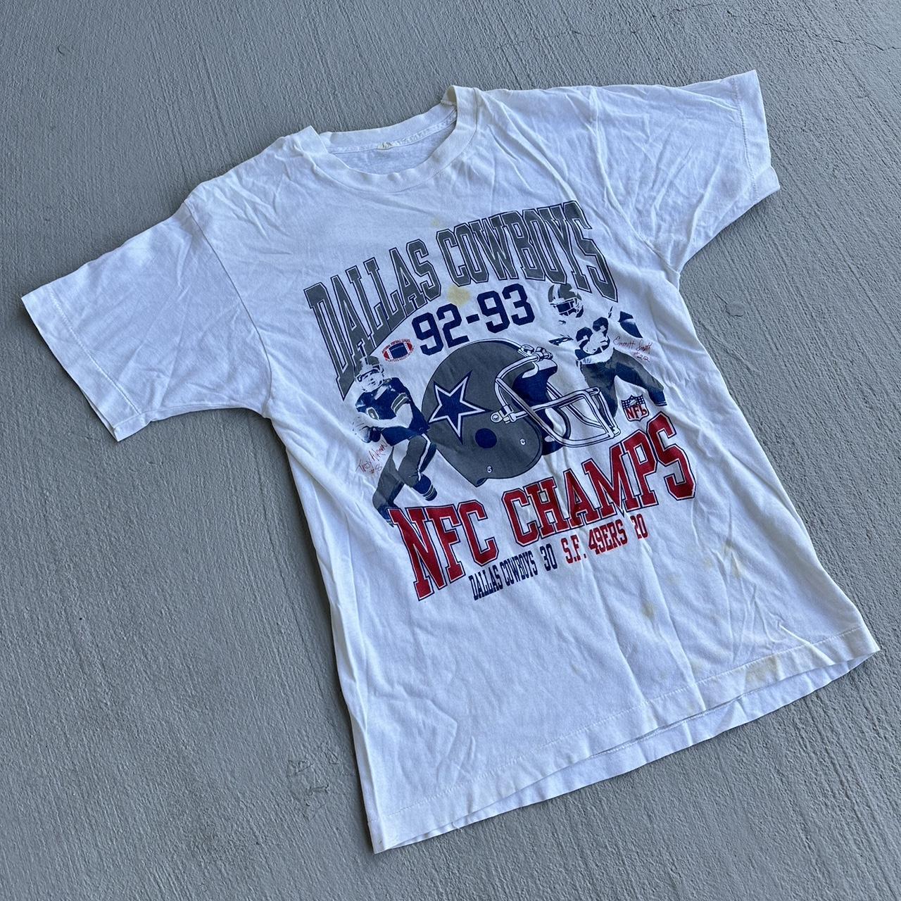 Vintage 1995 Dallas Cowboys Super Bowl Champions - Depop