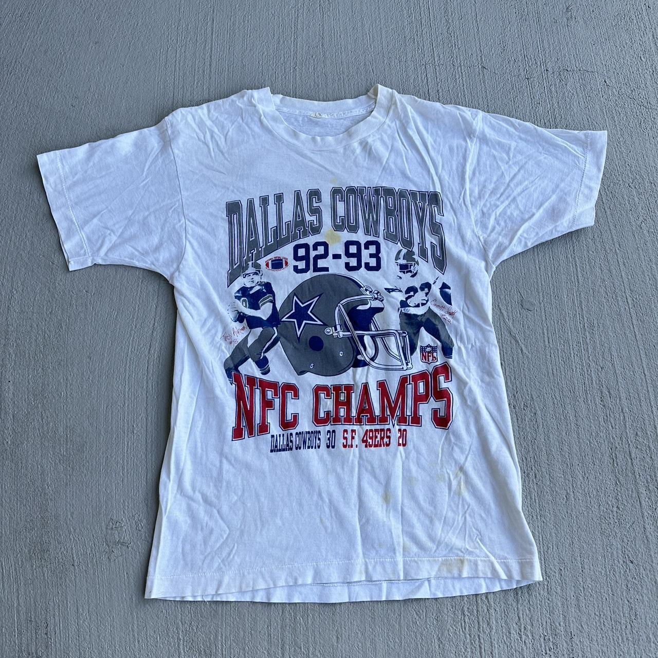 Vintage 1995 Dallas Cowboys Super Bowl Champions - Depop