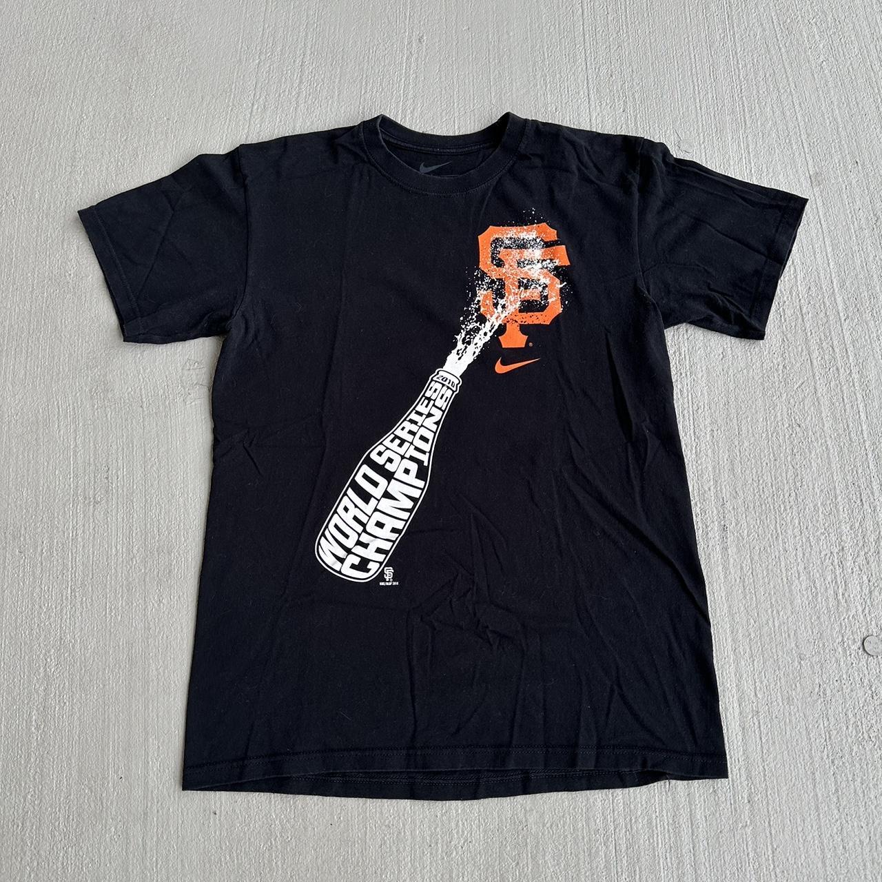 SF Giants Nike tee Mens L - sun bleached #nike - Depop