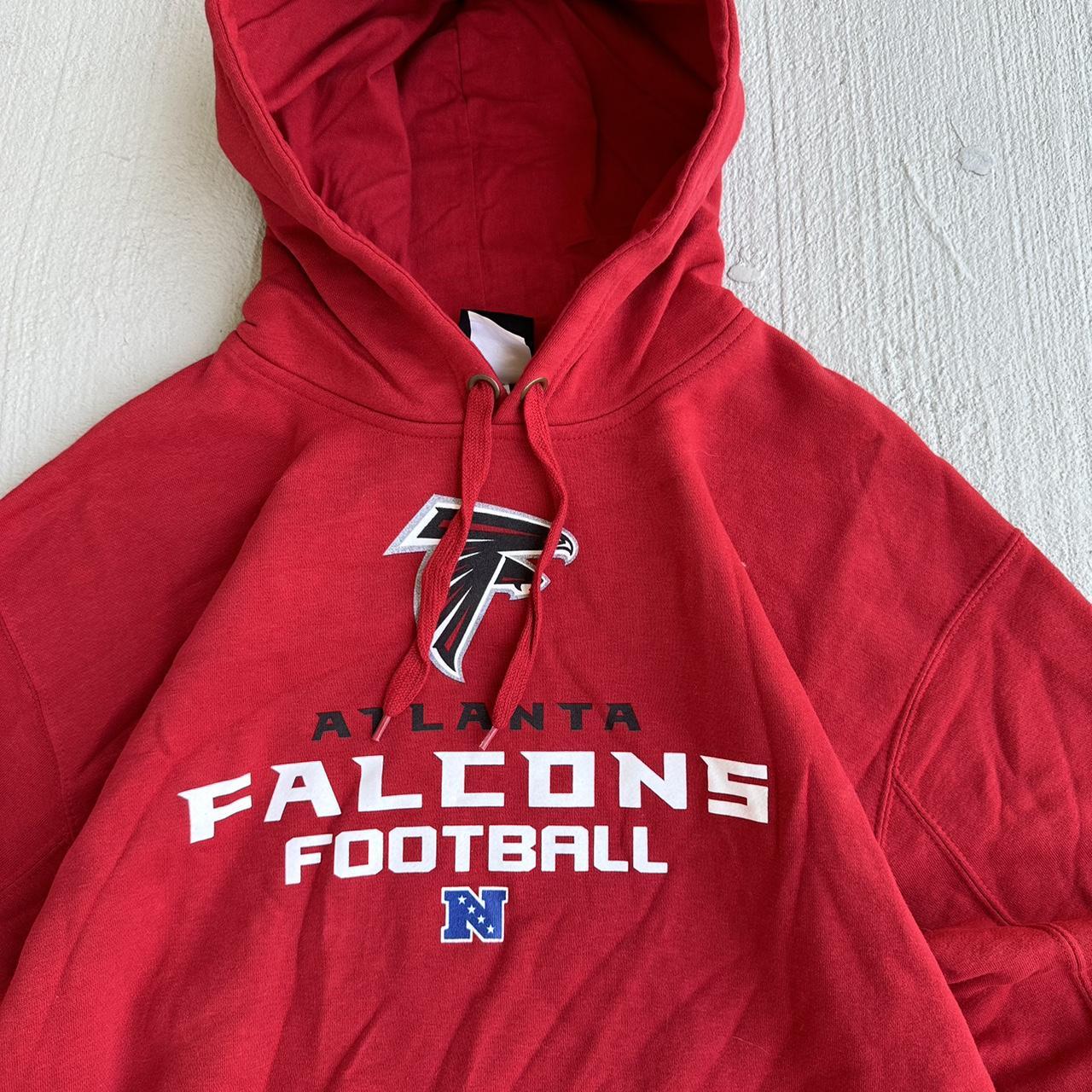 Atlanta Falcons Hoodie Men's XL Vintage NFL Logo ATL - Depop