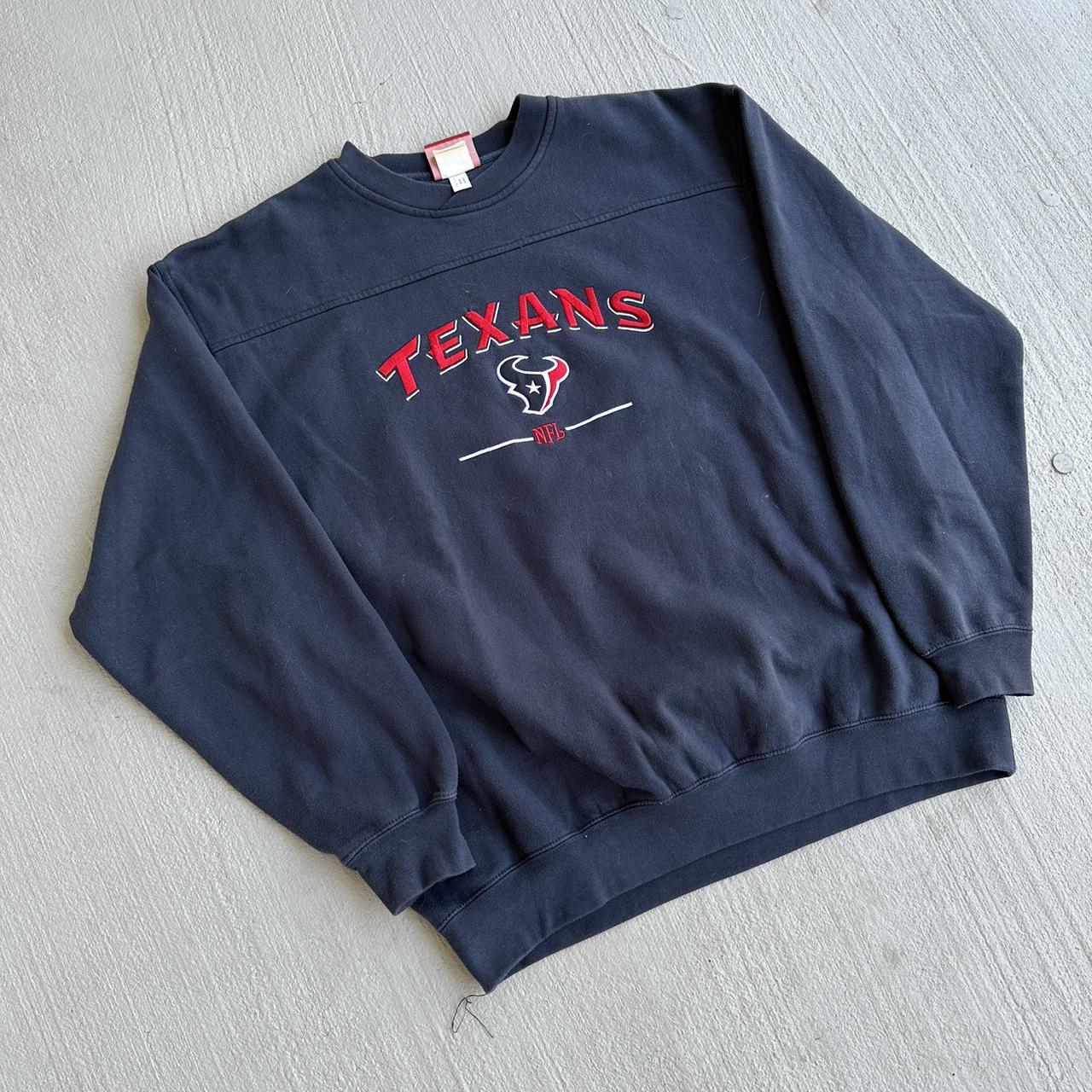 Vintage Houston Texans NFL Football Hoodie - Depop