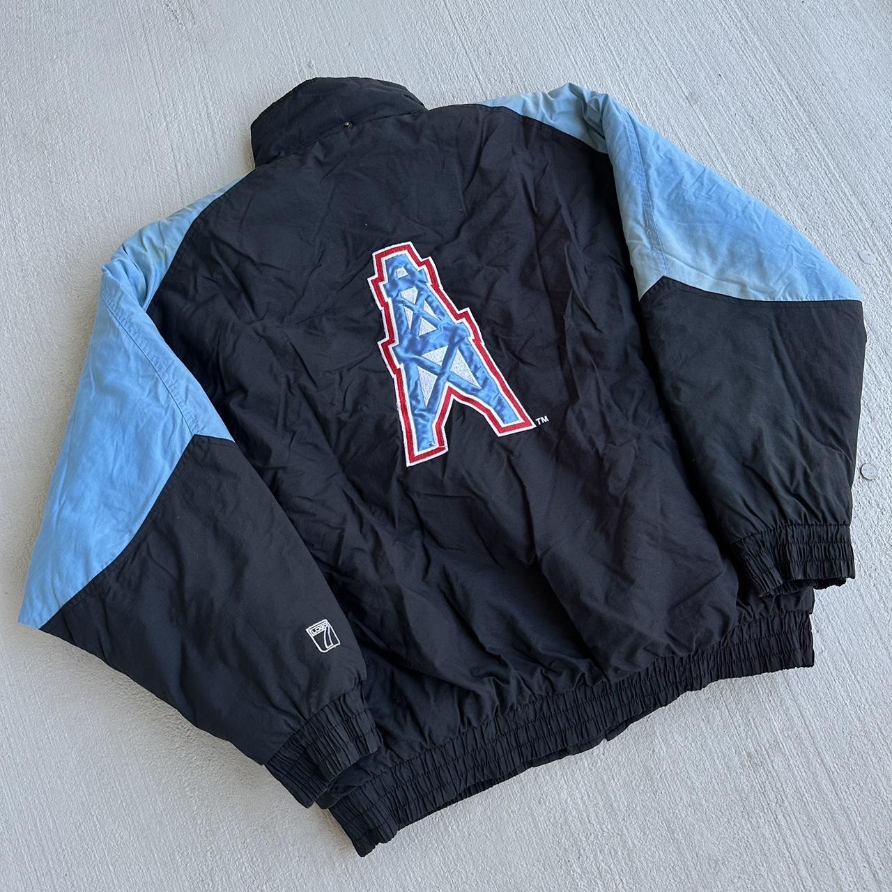 Vintage houston oilers discount jacket