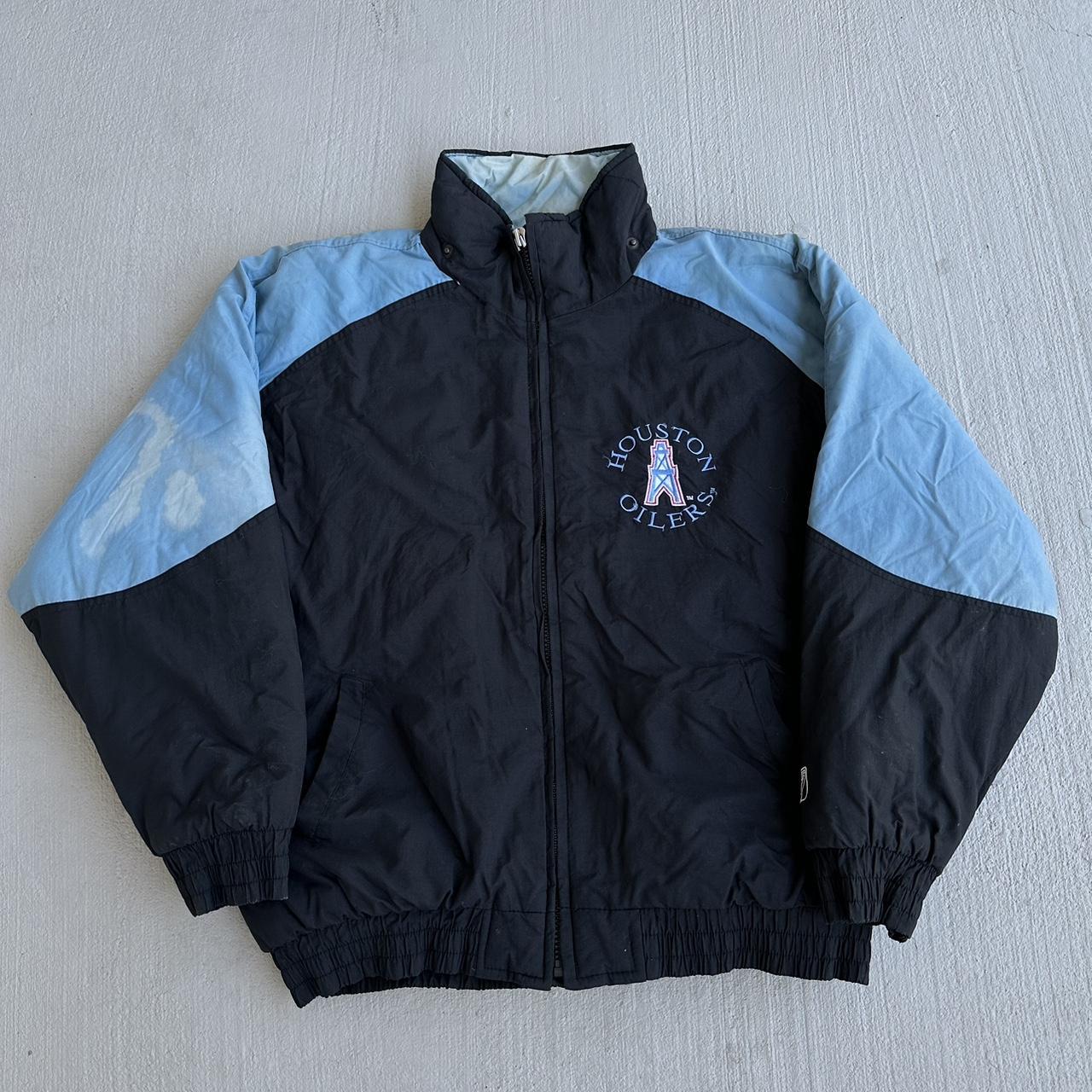 Starter Houston Oilers parka coat jacket. NFL - Depop