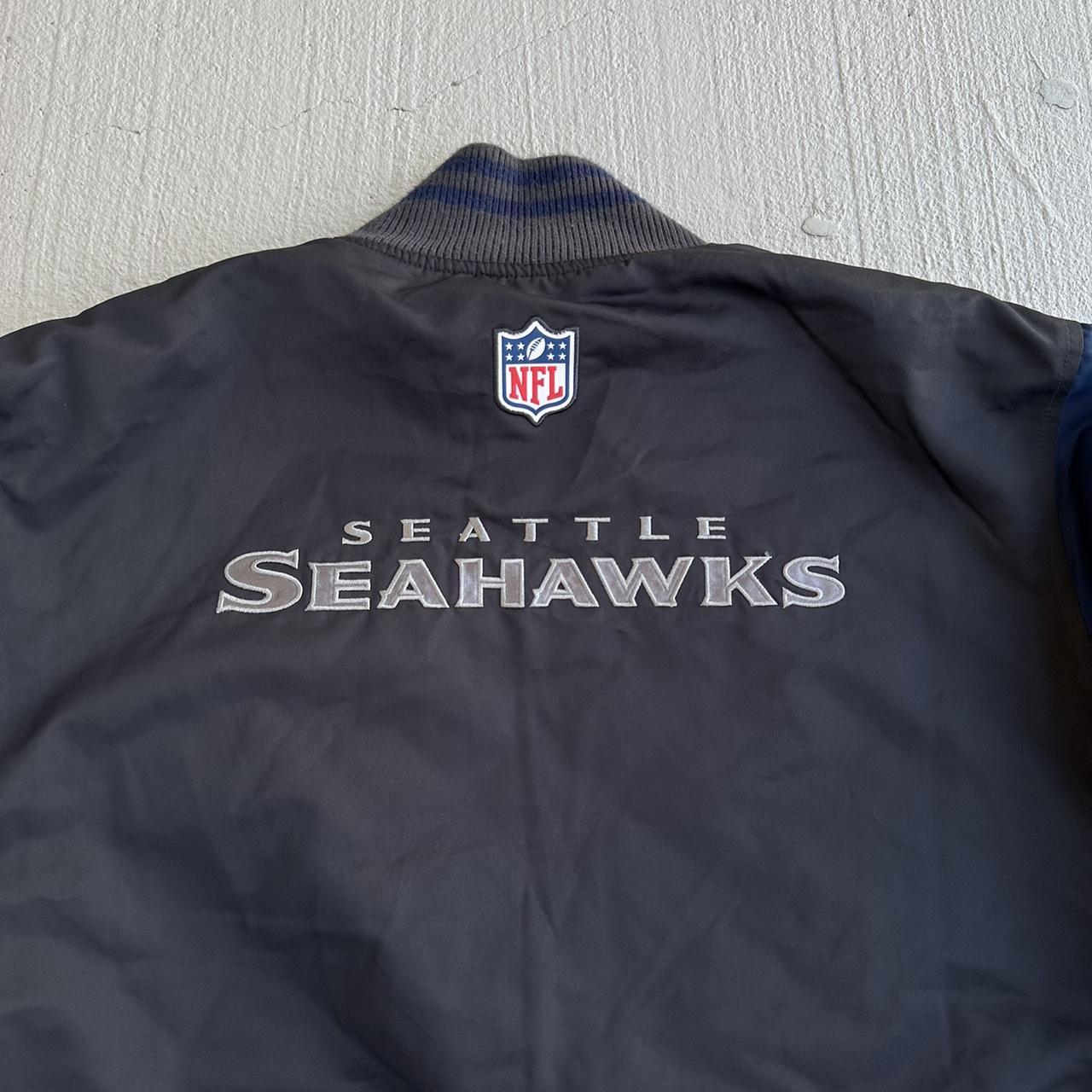 Seattle Seahawks NFL reversible jacket. Excellent Condition