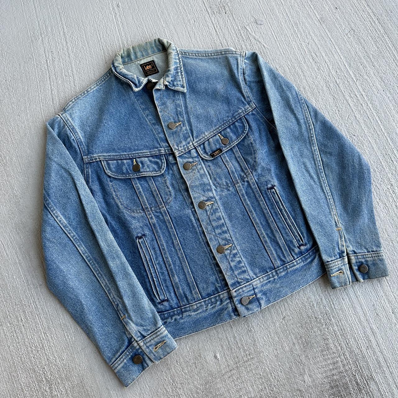 Vintage 80s Lee Denim Jacket •Great condition... - Depop