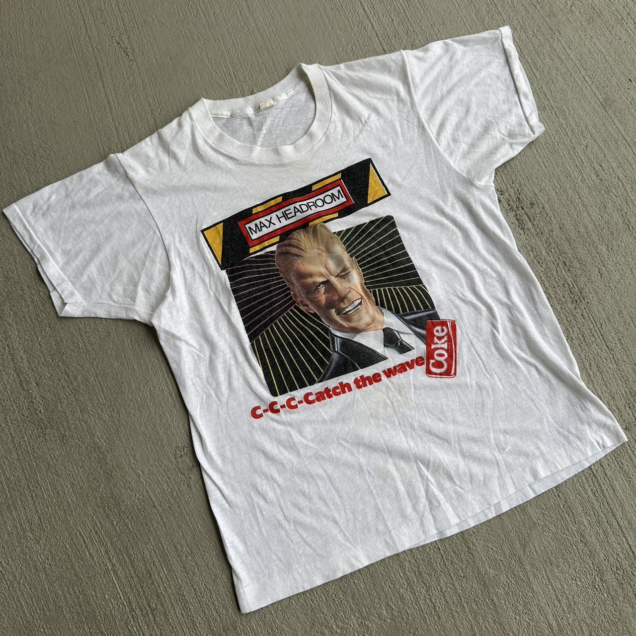 Vintage deals Max Headroom Coca-Cola Graphic T-shirt