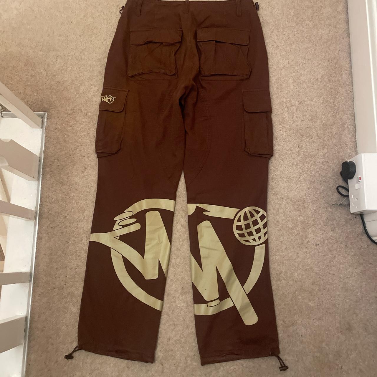 Brown Minus Two cargos Size: Small Very good | Depop
