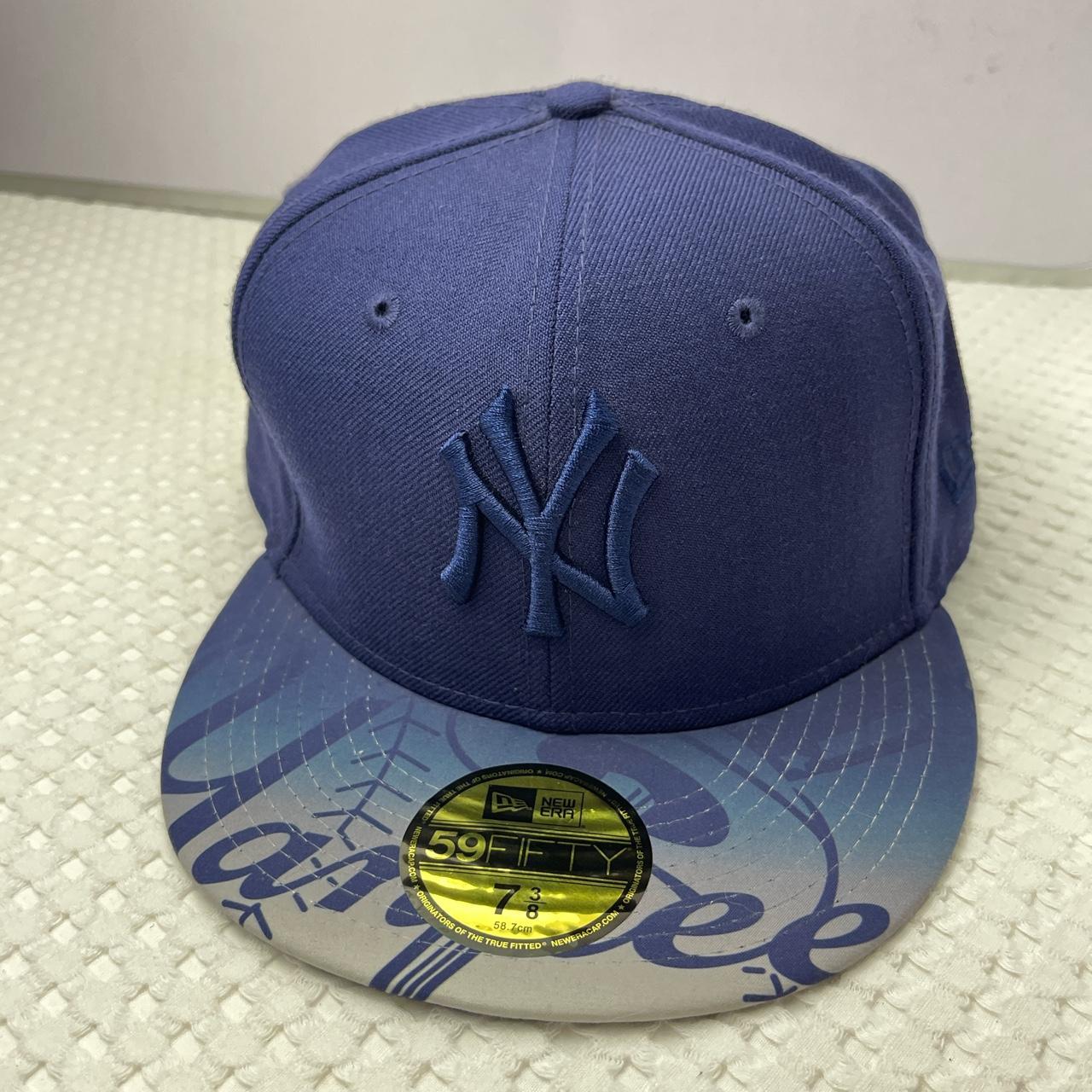 New Era NY Yankees Fitted Hat 7 3/8 59FIFTY Graphic... - Depop
