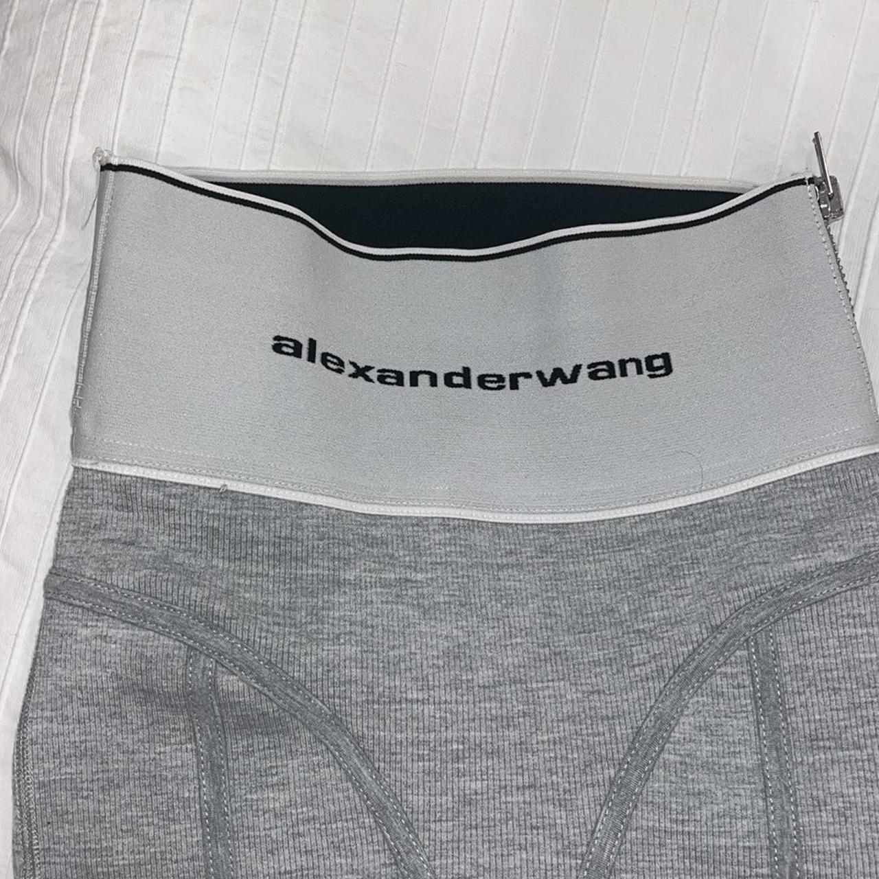 2011 T by Alexander Wang charcoal grey leggings with - Depop