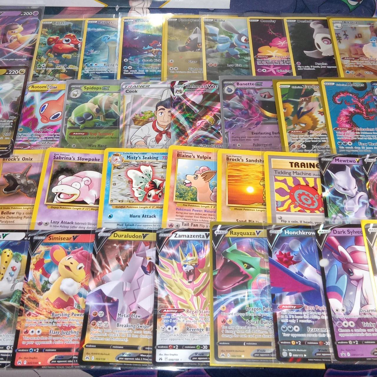 Pokémon Yellow and Blue Trading-cards | Depop