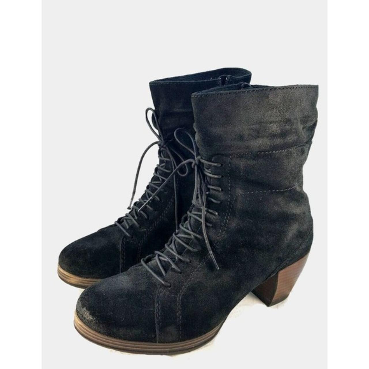 Wolky Women's Black Boots | Depop