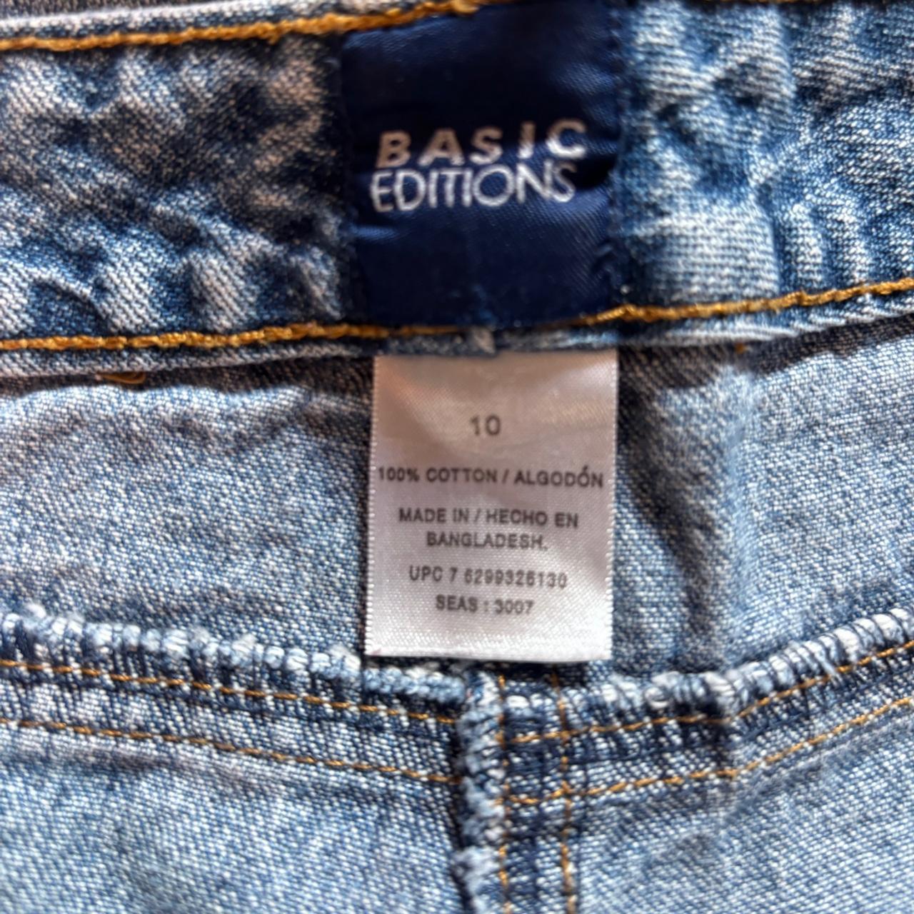 Basic Editions Women's Shorts - Blue - 10 – Basic… - image 3