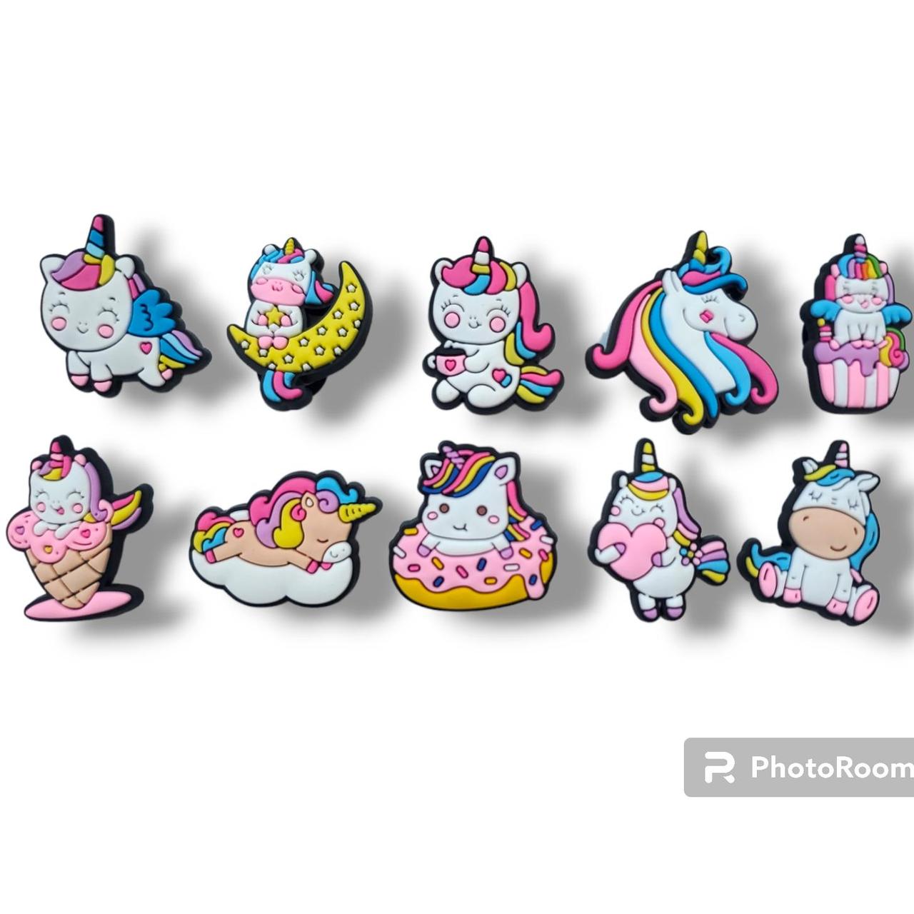 10 Super Cute Unicorn Croc Charms | Shoe... - Depop