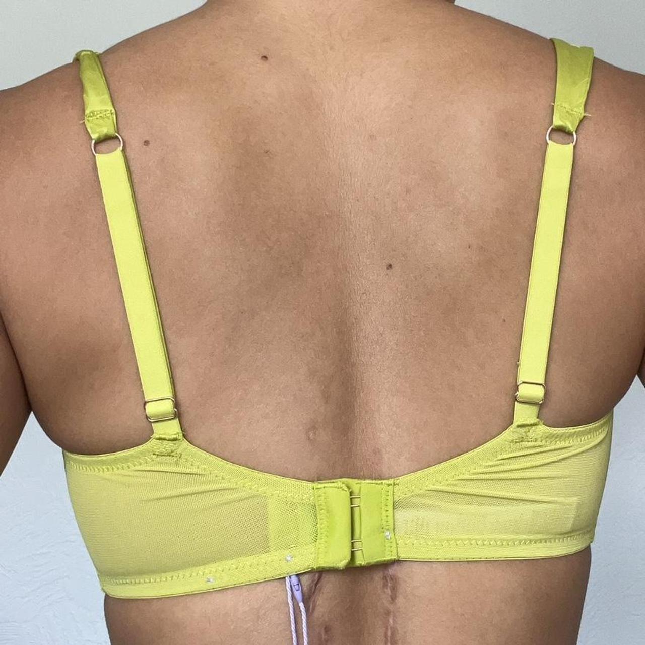 Women's Green Bra | Depop