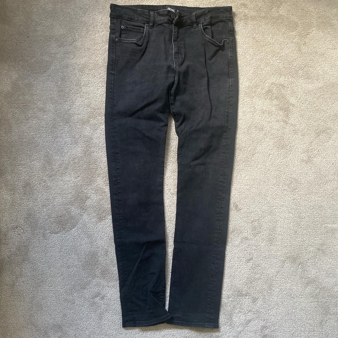 RIDERS - BLACK SKINNY JEANS SIZE / - Labelled as... - Depop