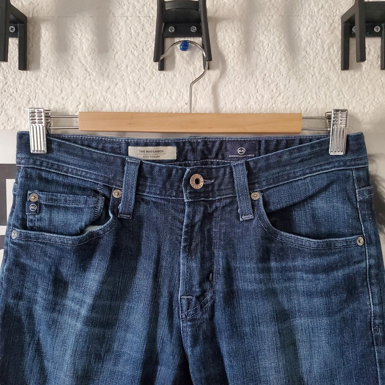 ADRIANO GOLDSCHMIED MATCHBOX SLIM STRAIGHT BLUE Depop