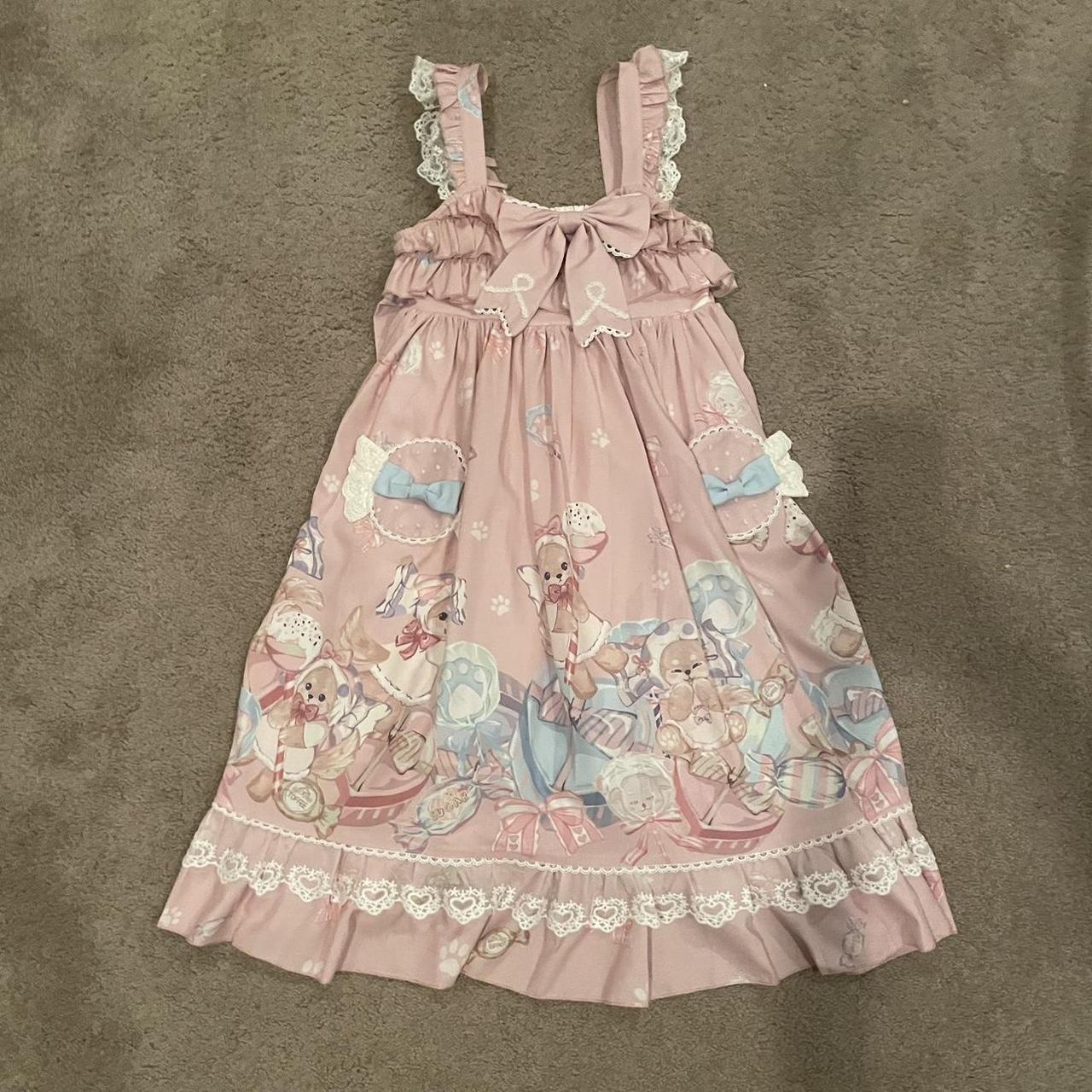 Candy doggy Sweet Lolita dress JSK 🍭 - Size xs/s -... - Depop