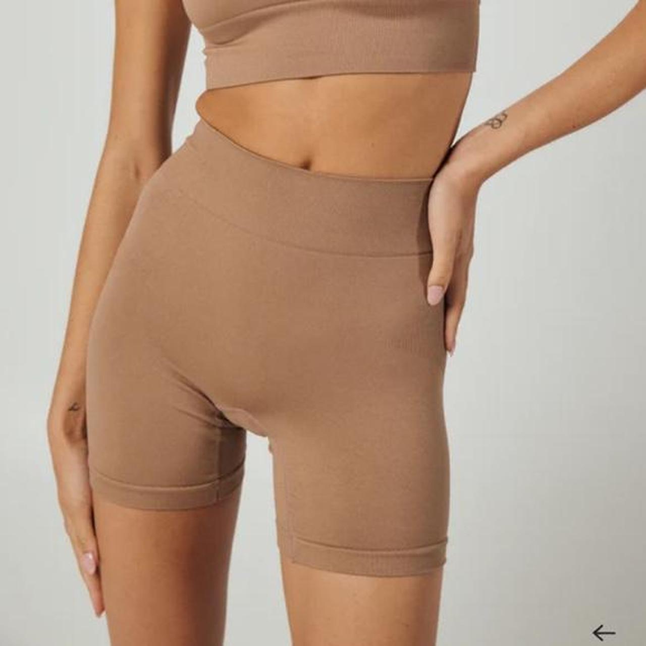 Seamless Bike Shorts Fawn Depop