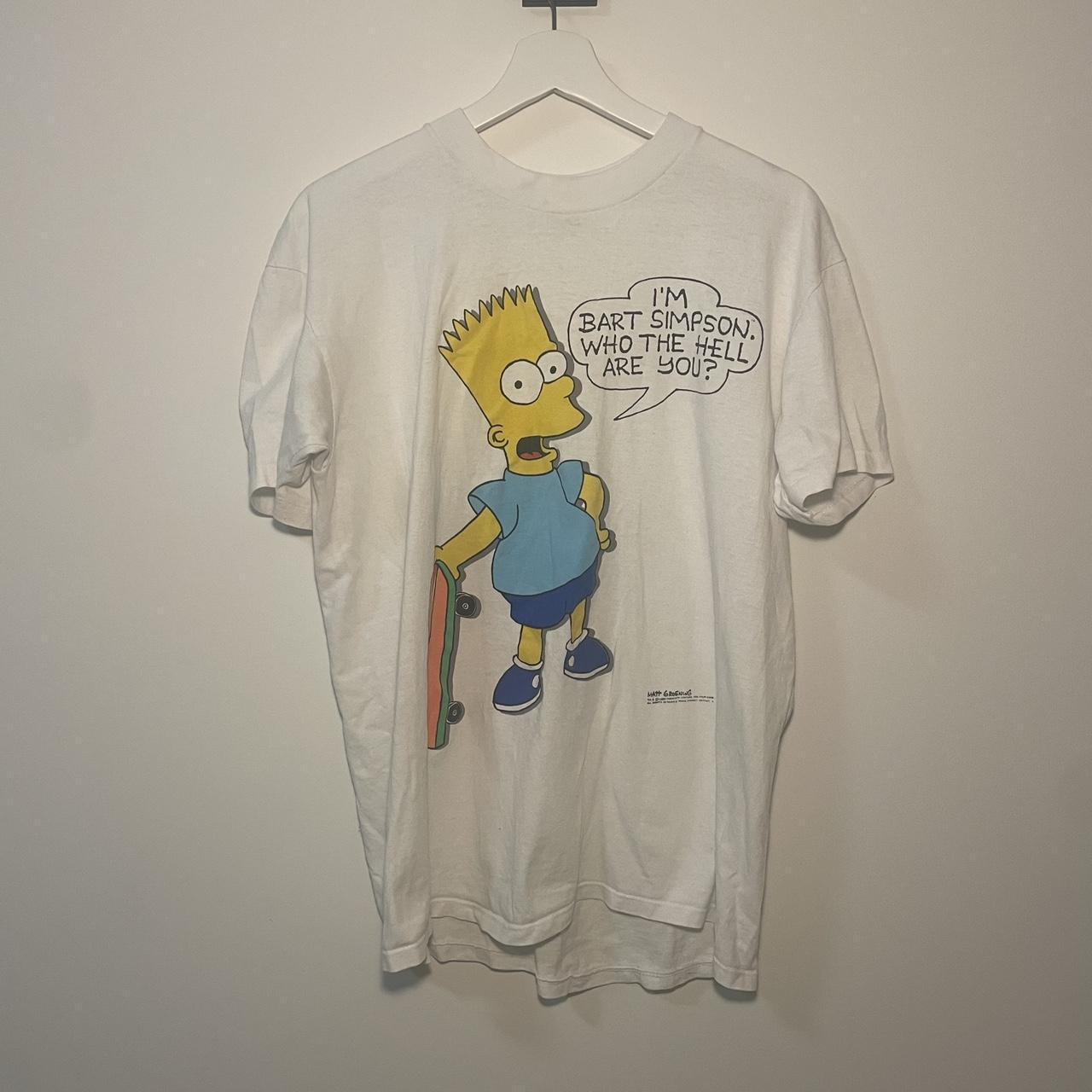 vintage bart simpson shirt