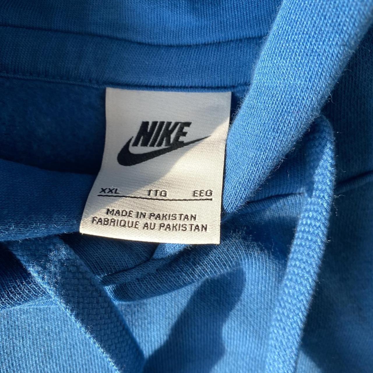 Men’s Nike Blue Hoodie #nike #supreme... - Depop