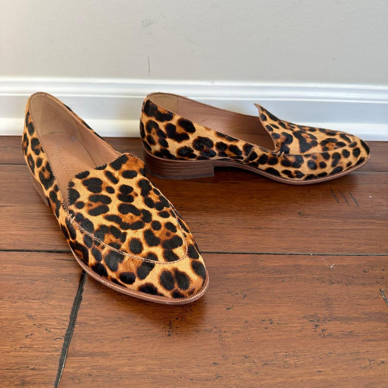 Madewell leopard sale loafers