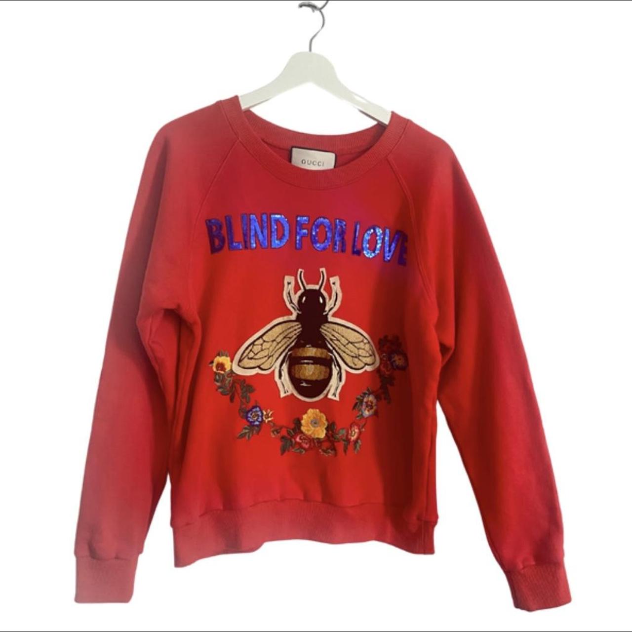 Gucci red loved clearance sweater