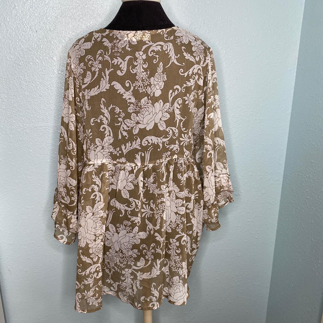 Weekend Suzanne Betro Plus Size Sheer Floral Depop