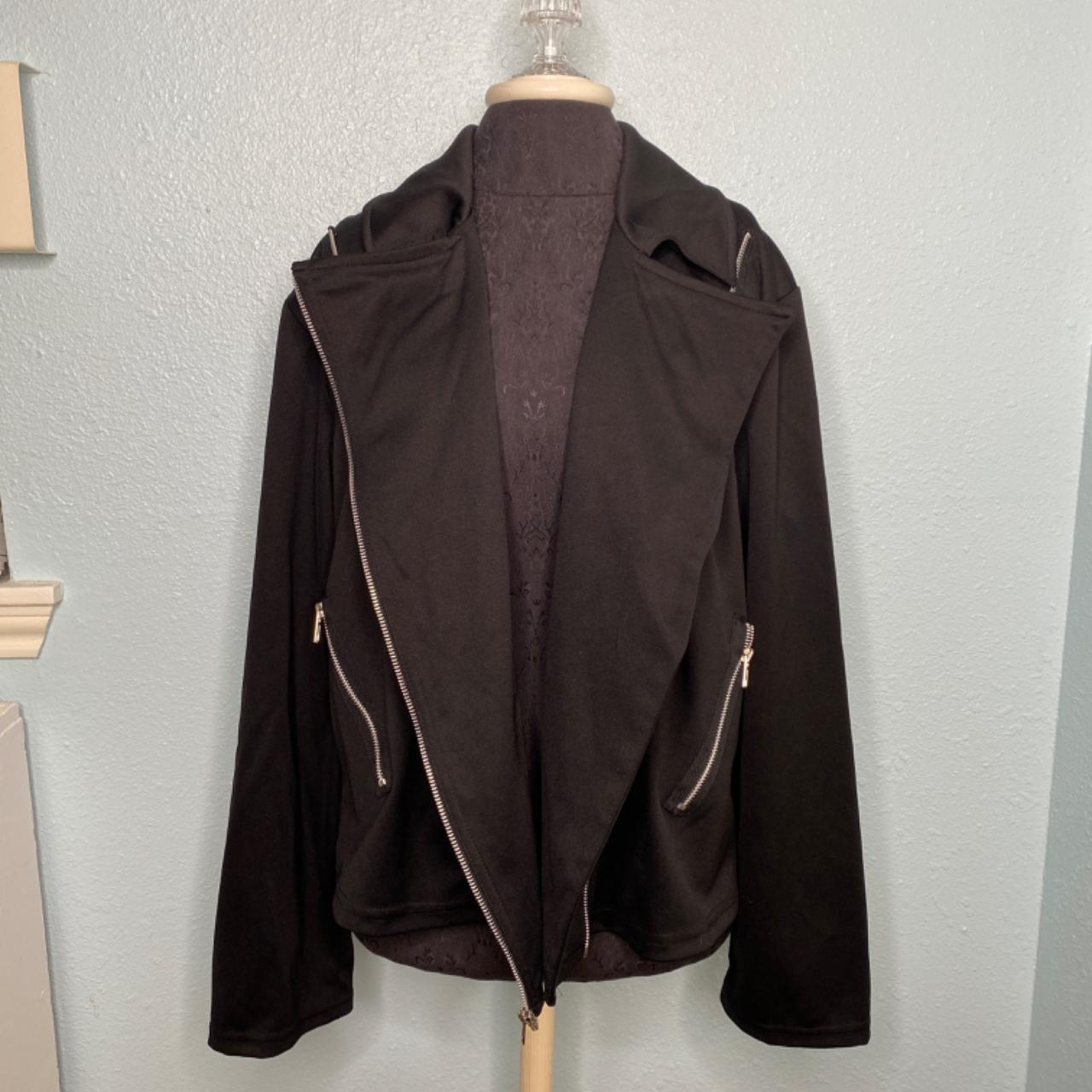 Ashley Stewart Plus Size Black Jacket Size 18 20. Depop