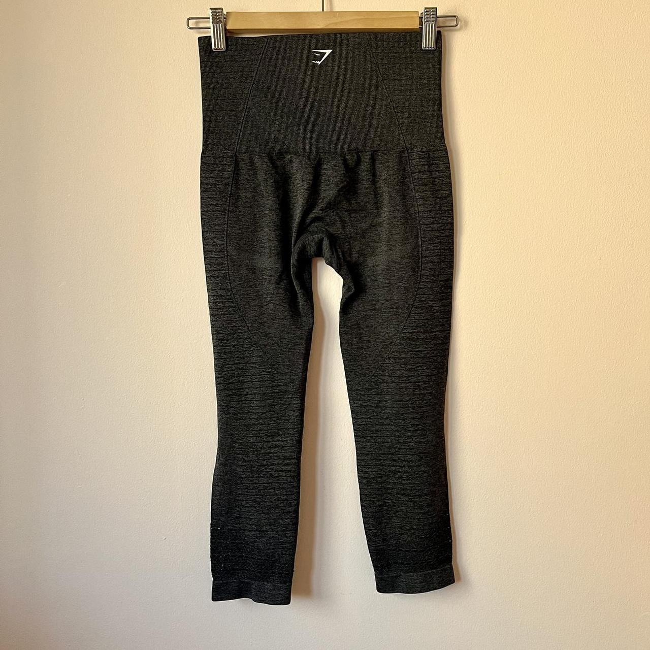 Gymshark Dry Moisture Management Leggings Dark Grey Depop