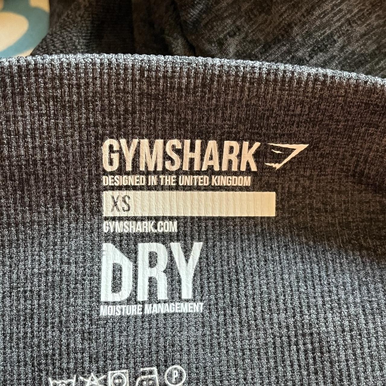 Gymshark Dry Moisture Management Leggings Dark Grey Depop