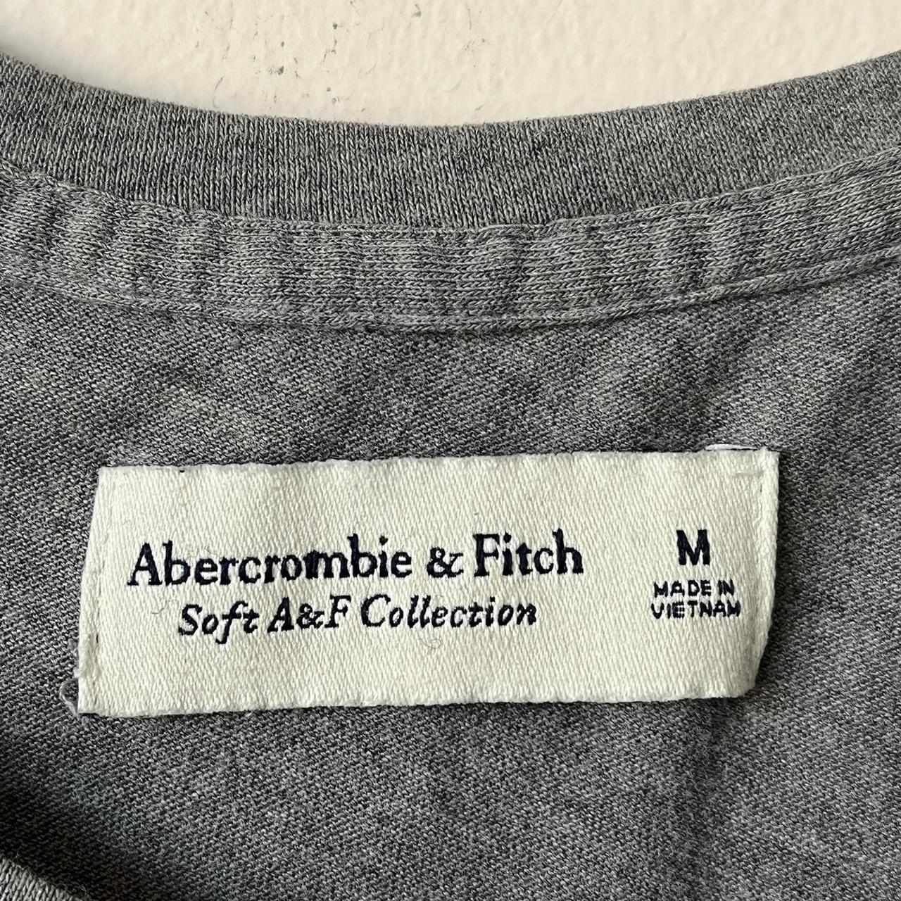 Abercrombie & Fitch Women's Grey T-shirt | Depop