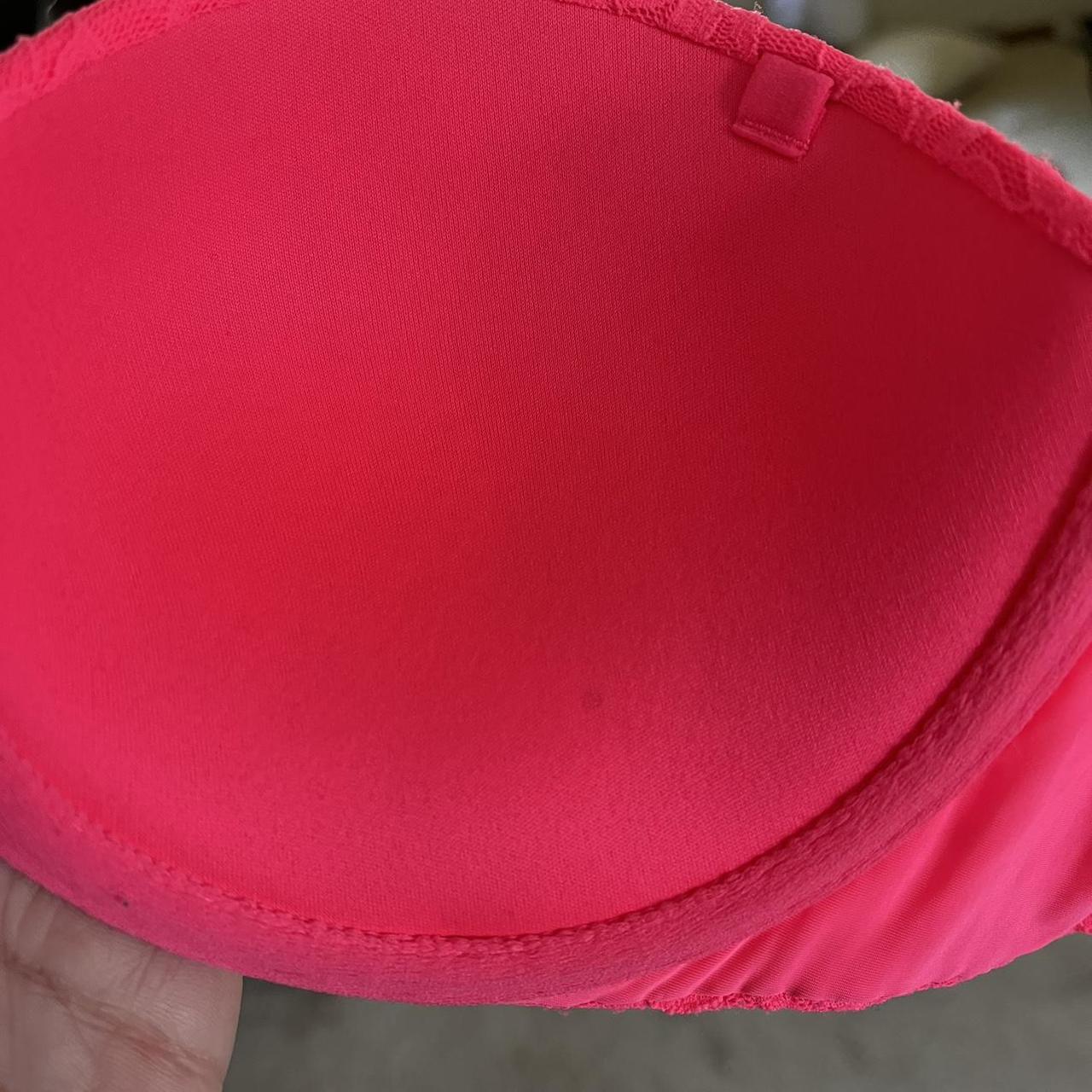 Pink Victorias Secret Neon Pink Multi Way Bra Size Depop 