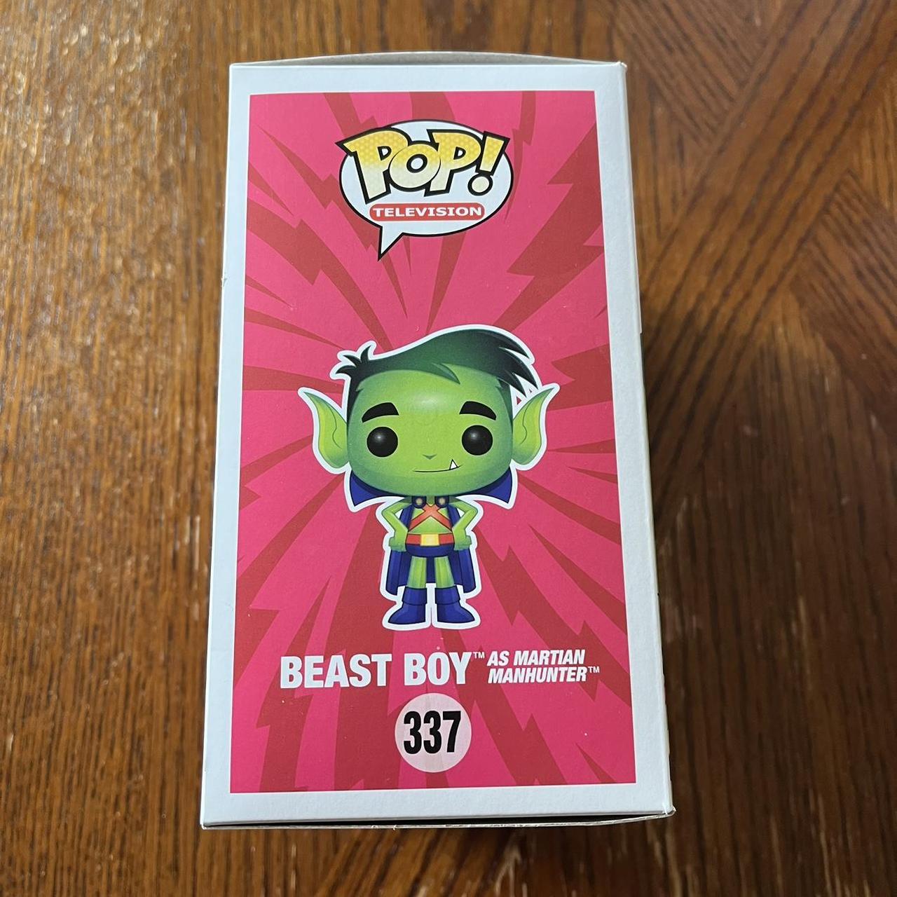 Funko Pop! Teen Titans Go! Beast Boy as Martian... - Depop