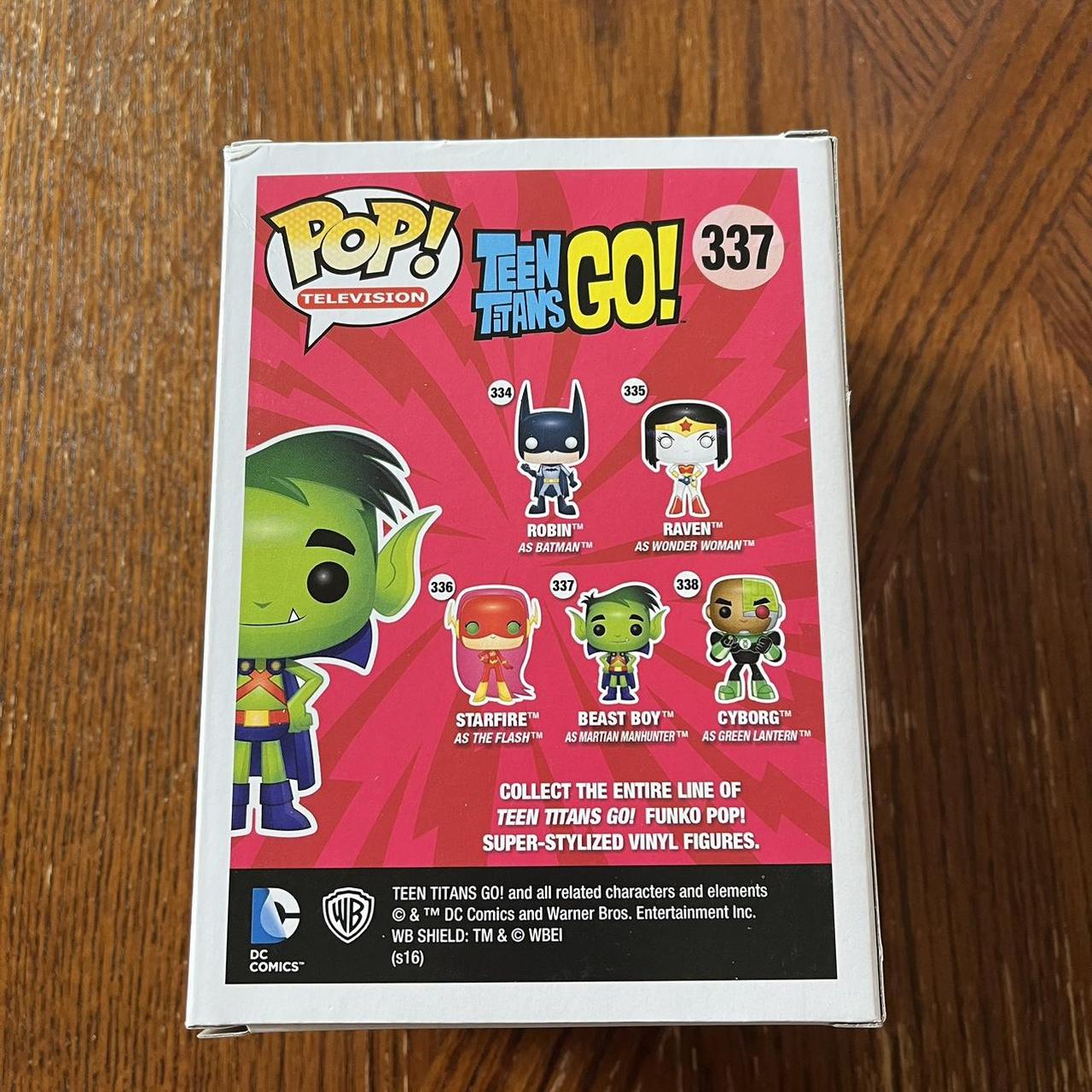 Funko Pop! Teen Titans Go! Beast Boy as Martian... - Depop