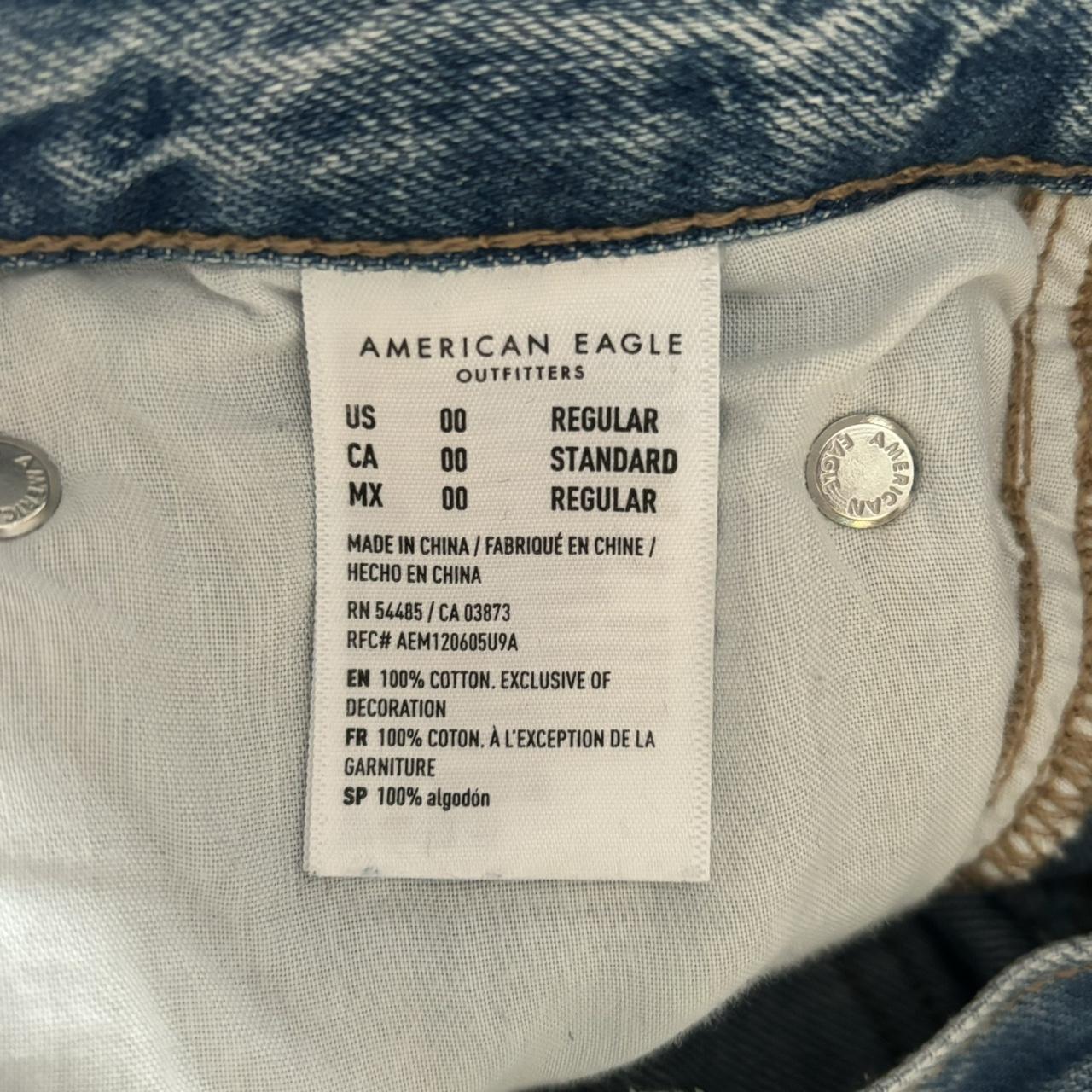 American Eagle 90's Boyfriend Jeans 00R American... - Depop