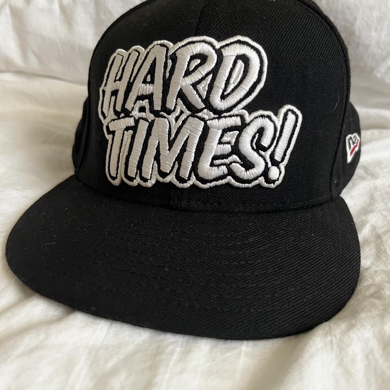 New Era Men's Hat - Black – Dissizit X Run DMC Hard Times New …