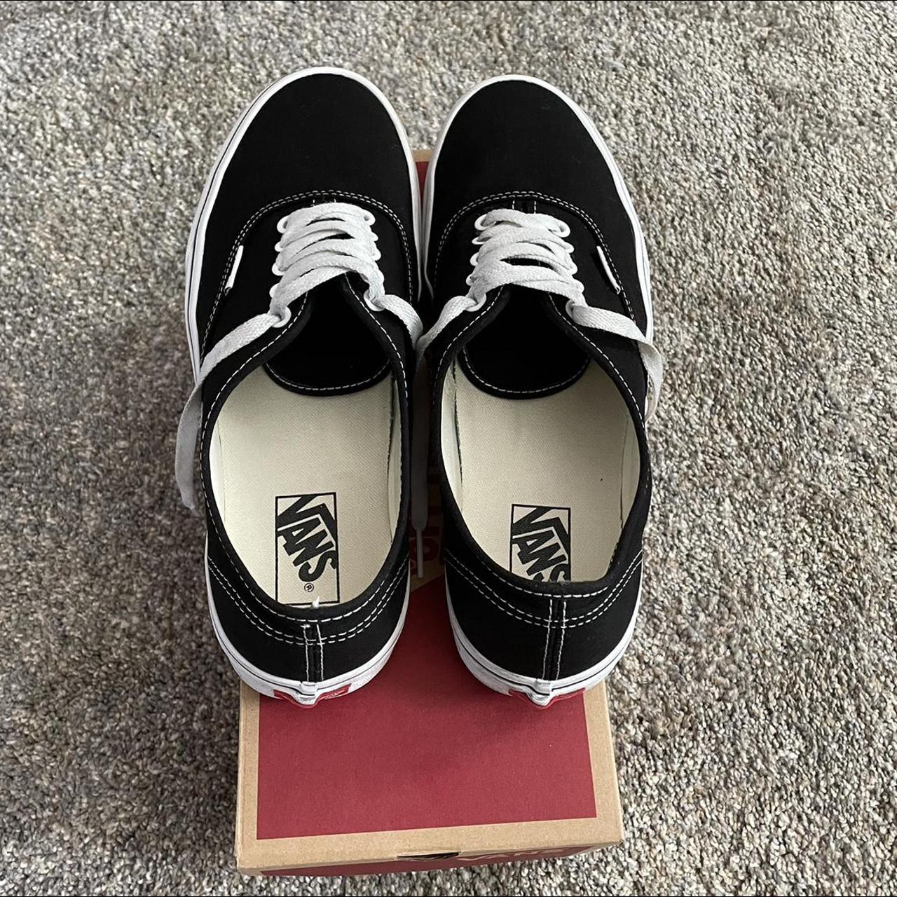 Authentic Black Vans - Depop