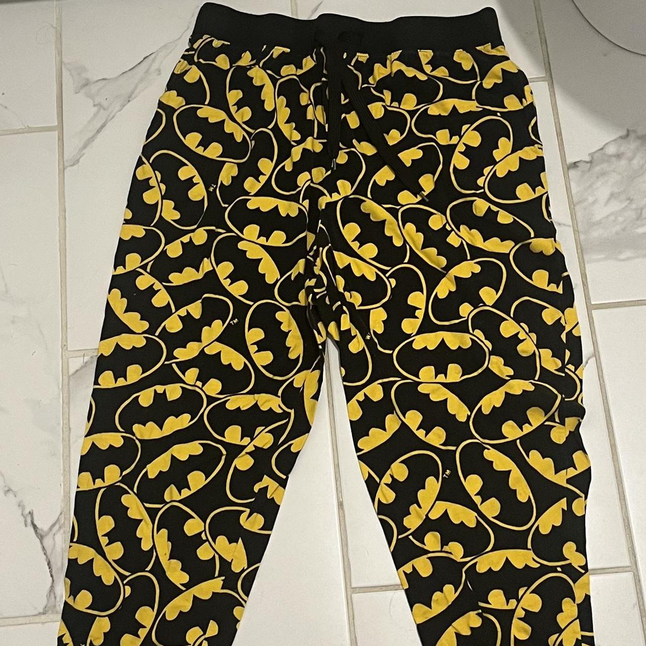 DC Comics Men's Batman Granite Tie Dye Bat Logo Sleep Jogger Pajama Pa –  PJammy