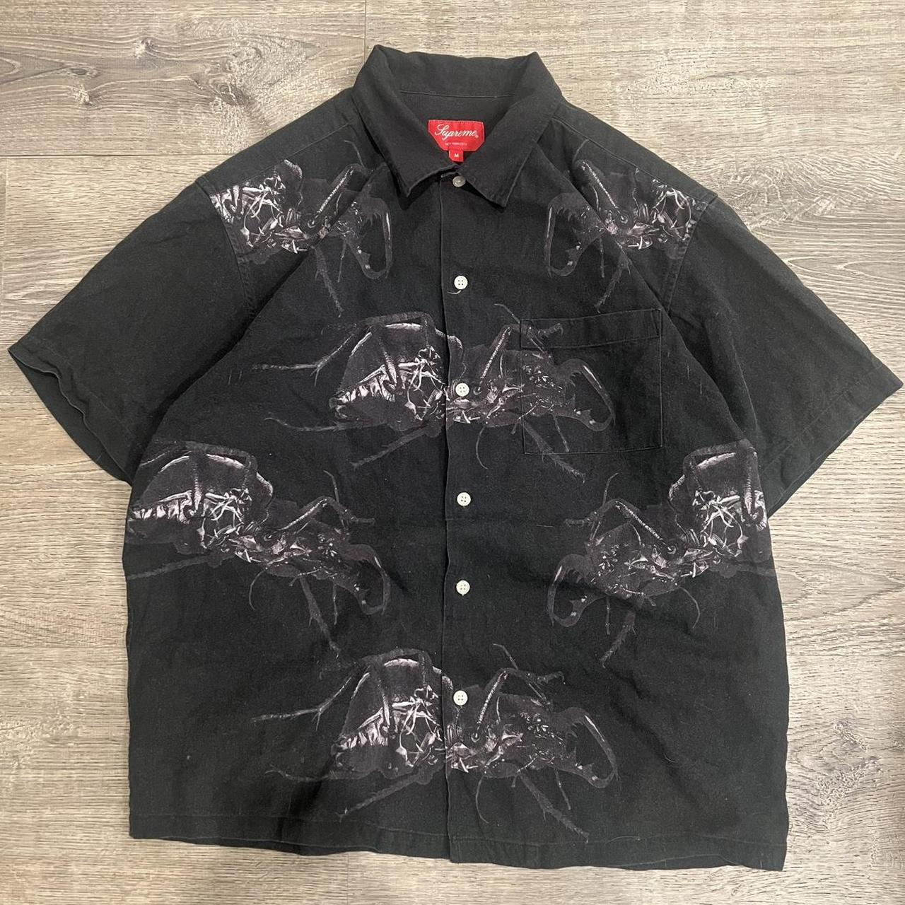 Supreme rayon-shirt - Depop