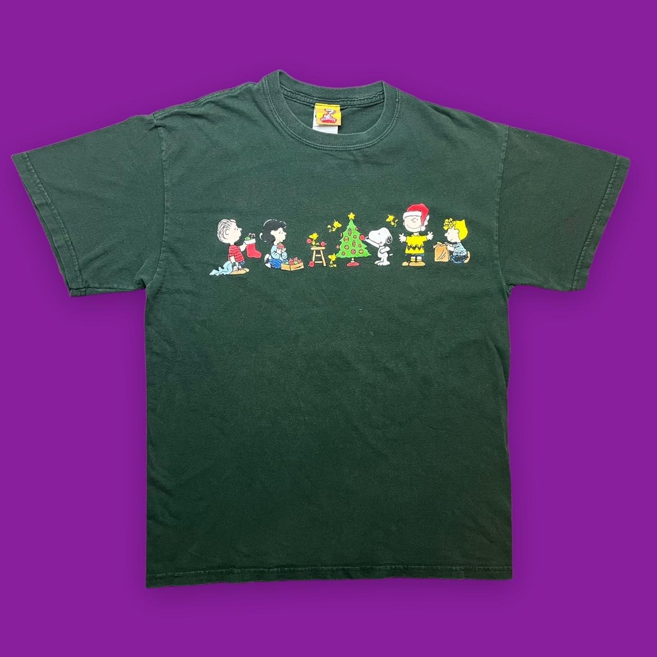 The Peanuts Christmas Tshirt Size Medium... Depop