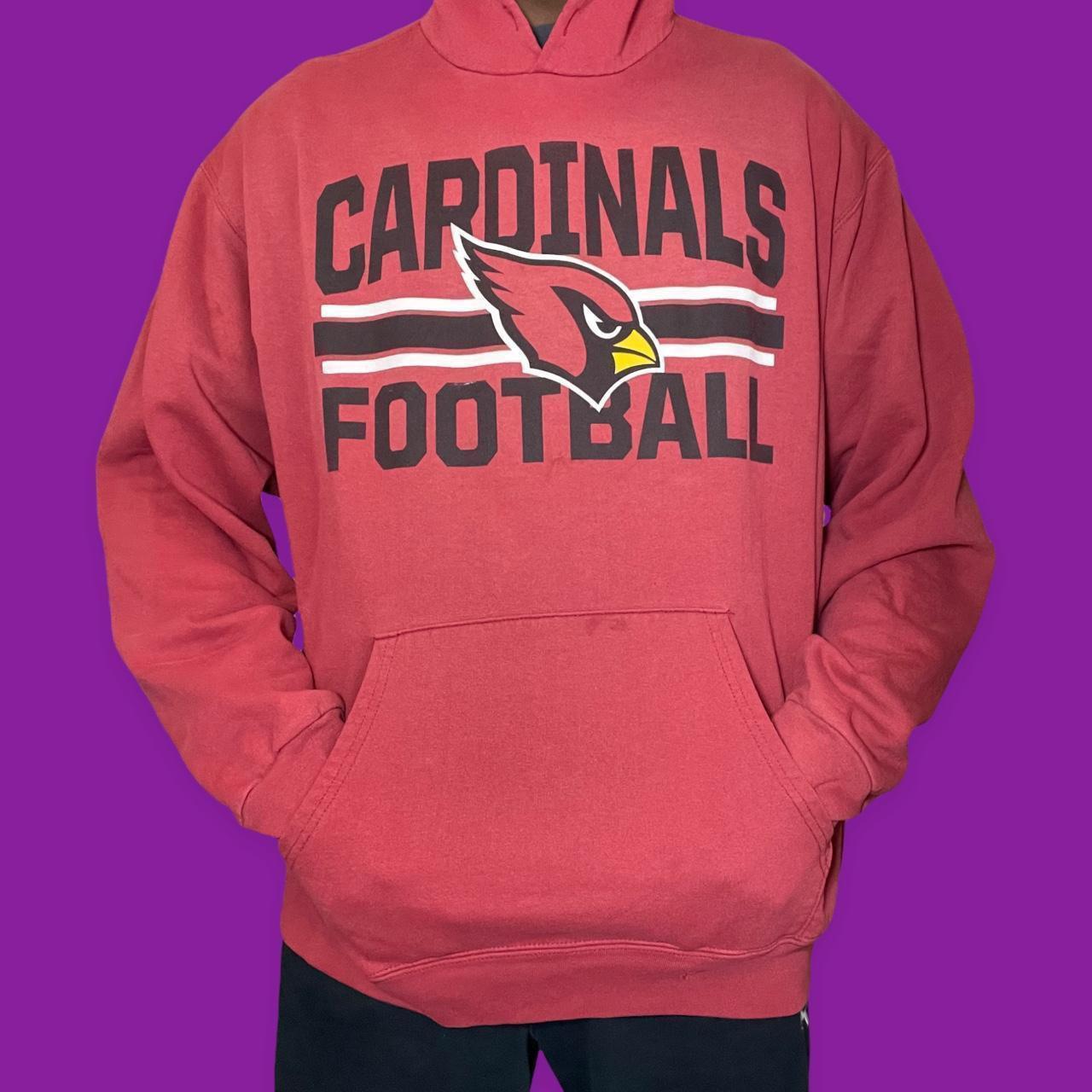 Arizona Cardinals zip-up hoodie Working zipper - Depop