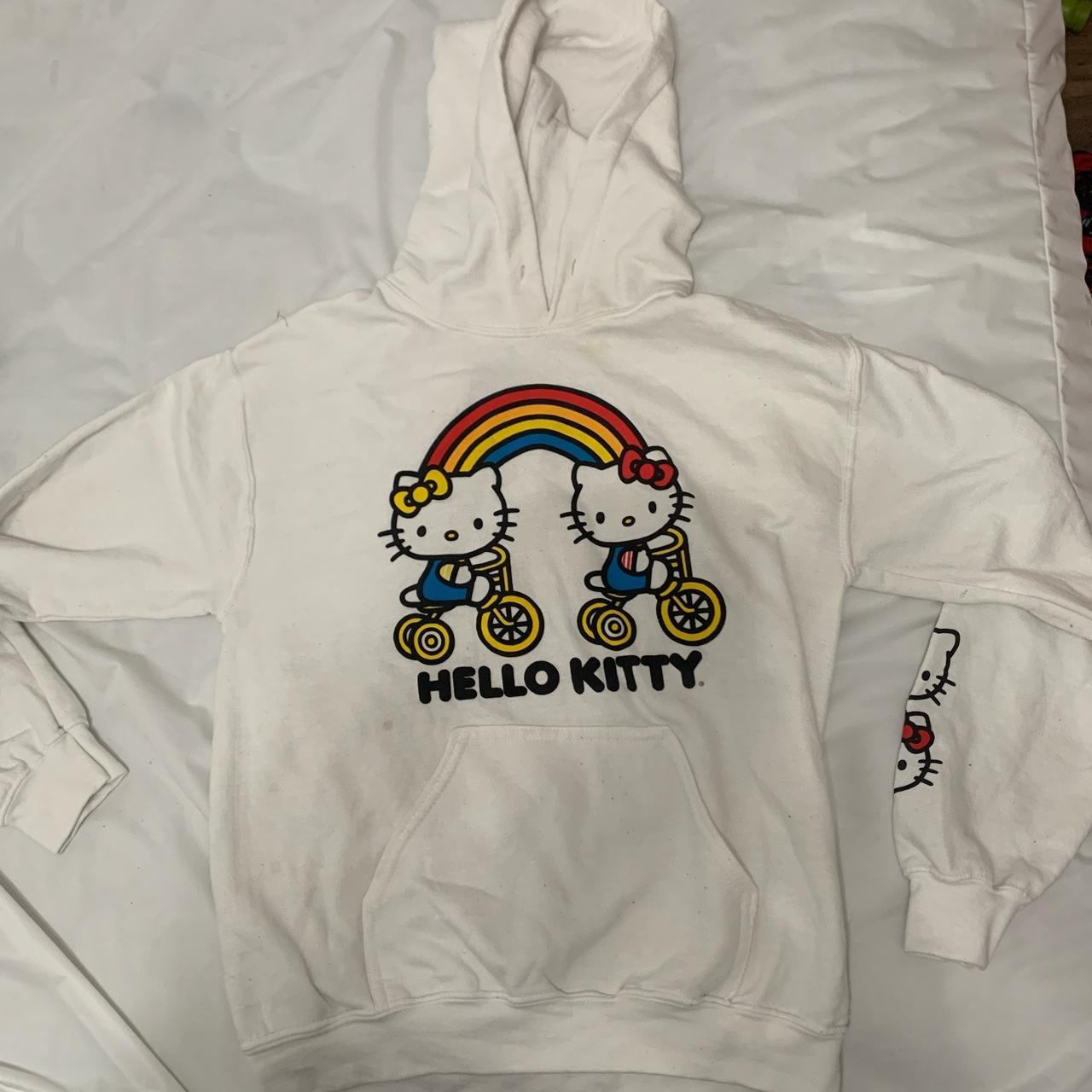 Sanrio Women's White Hoodie | Depop