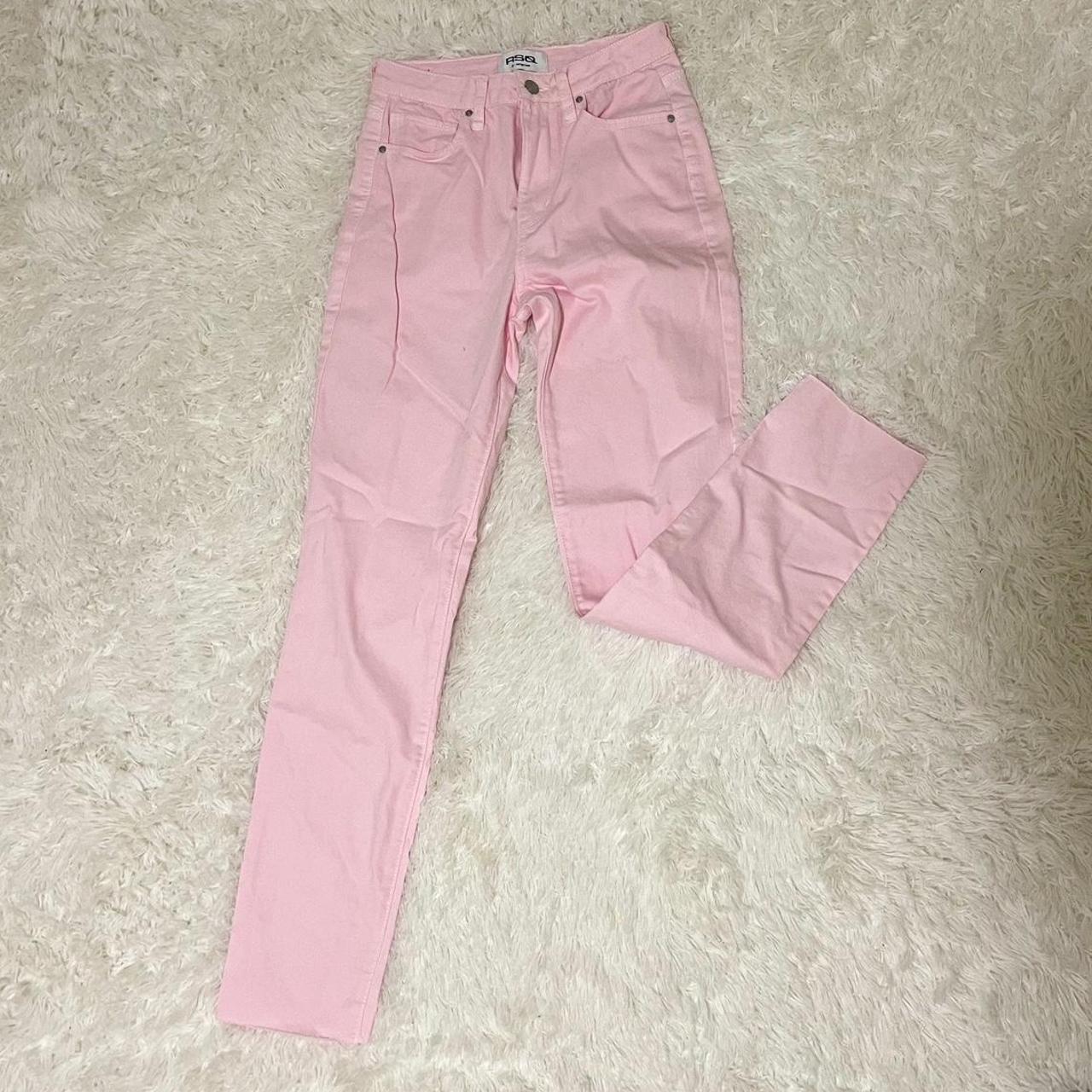Tillys Women's Pink Jeans (3)