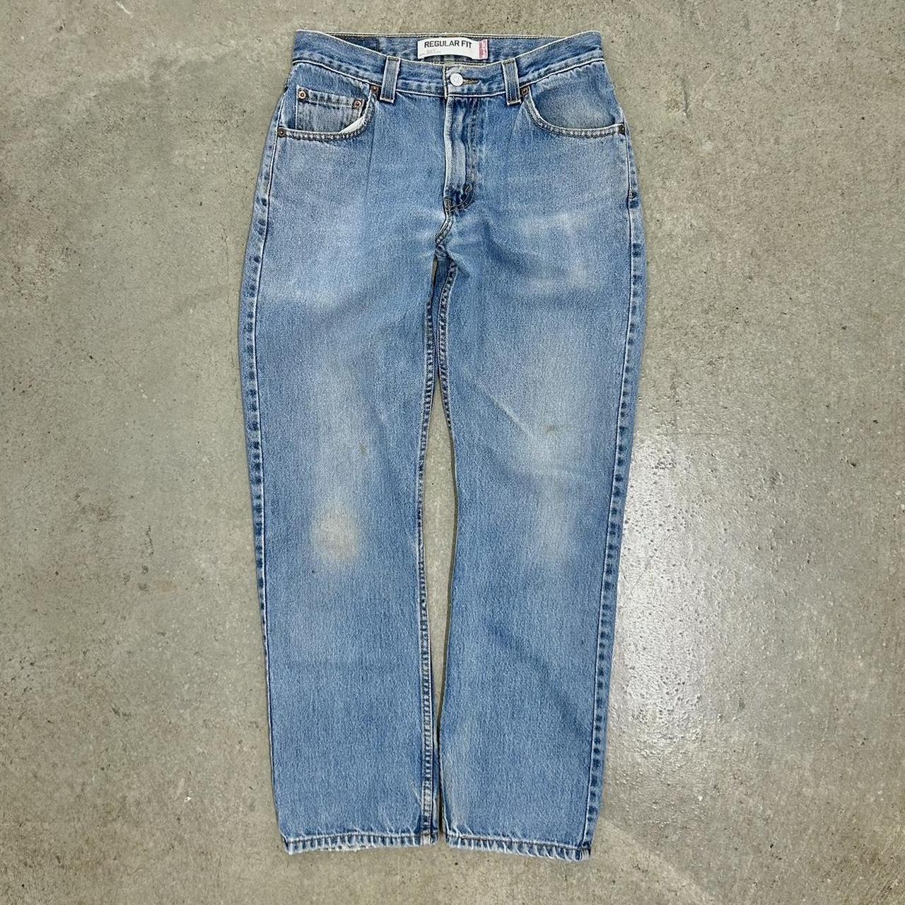 vintage levis 505 faded baggy jeans ∙ measure 29