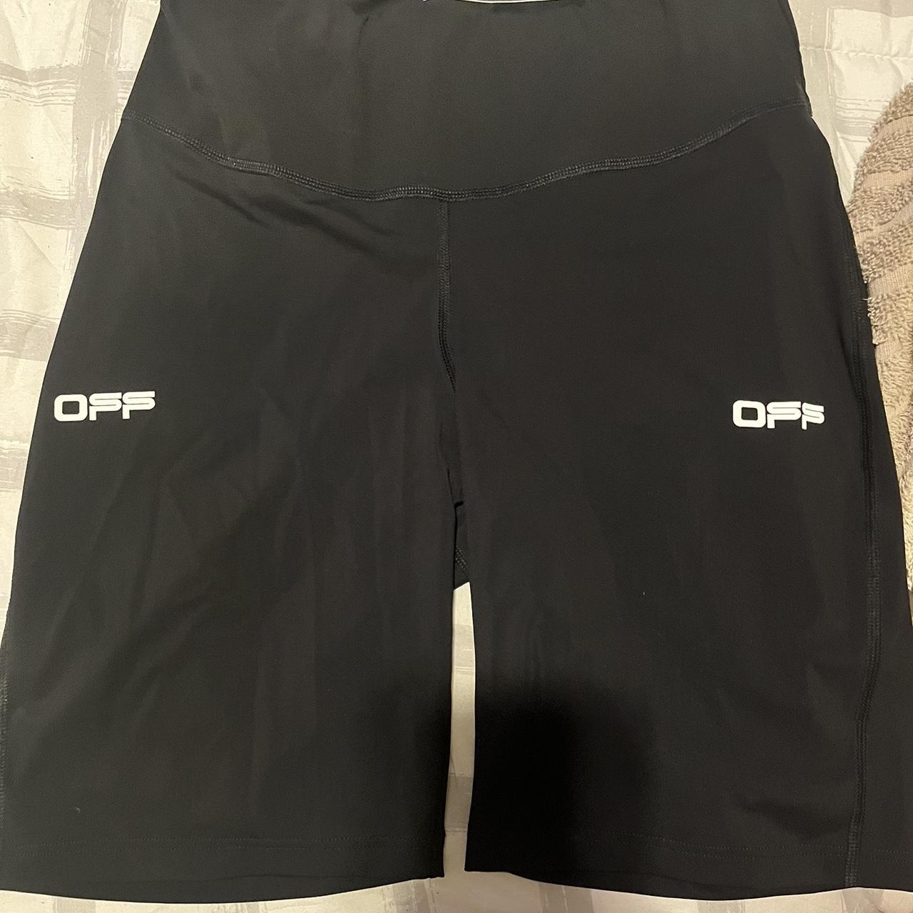 OFF WHITE WOMENS BEST WORKOUT SHORTS / GYM - Depop