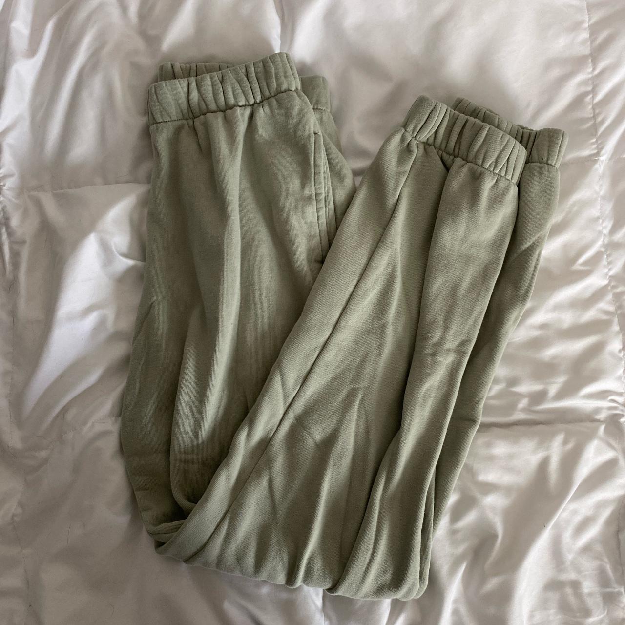 BRANDY MELVILLE MINT GREEN ROSA SWEATPANTS These Are Depop   P0 