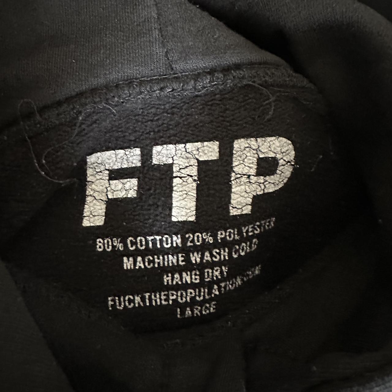 FTP TERRORIST ORGANIZATION HOODIE BLACK RELEASED Depop