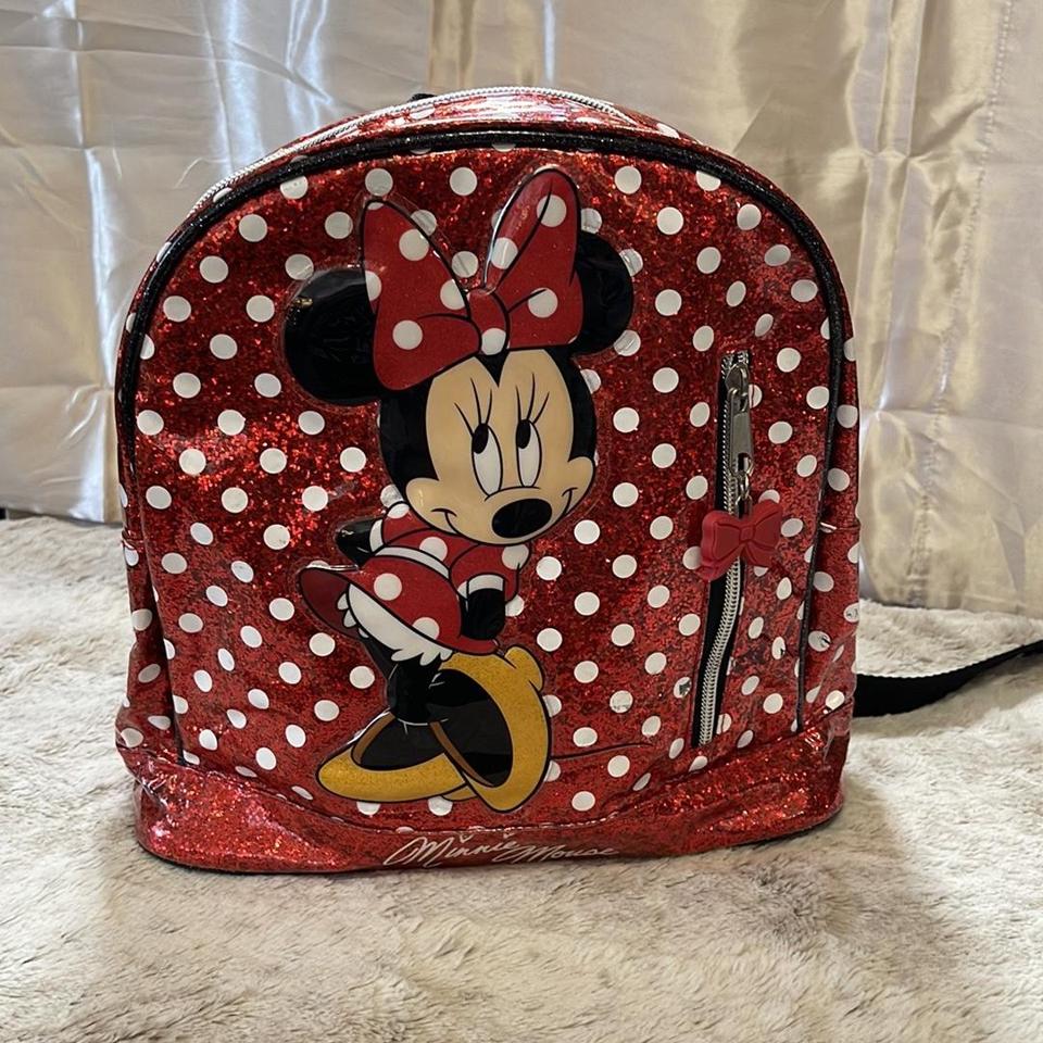 New Minnie Mouse Tote Bag Sparkles in Dazzling Red