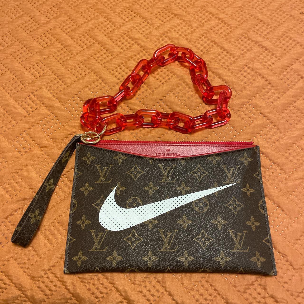 reworked nike bag