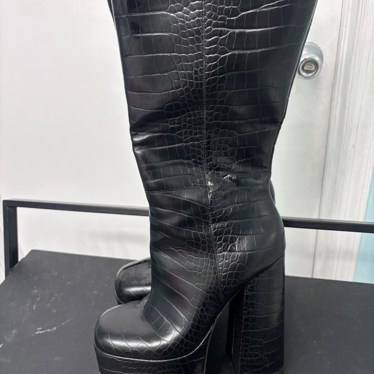 Jessica simpson python boots best sale